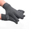 sensor rukavice merino lobster tmave seda2