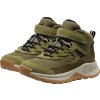 Keen HIGHTRAIL MID WP CHILDREN dark olive/martini olive (Velikost 31)