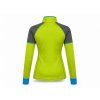 4239 2 therm lady 1 2 zip lime green grey jeans blue back