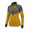 Trimm THERM LADY 1/2 ZIP mustard/ grafit black (Velikost XXL)